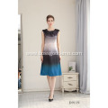 Fashion Color Plain Slim Simple Party Elegant Evening dress for wedding party